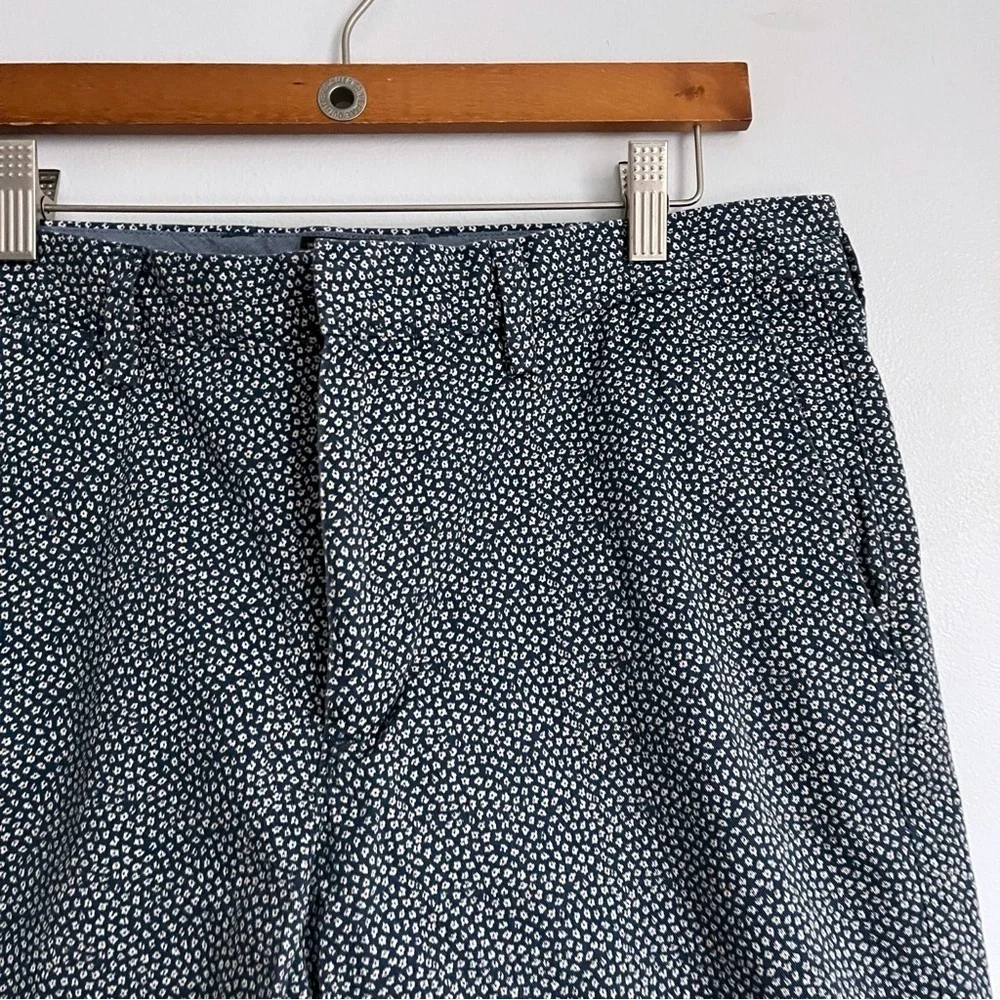 J. Crew • Floral Blue Patterned Club Shorts